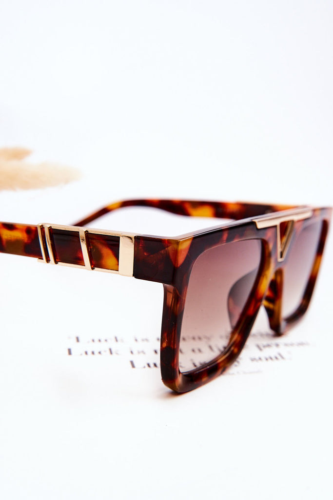 Akiniai nuo saulės V130037 Leopard Brown